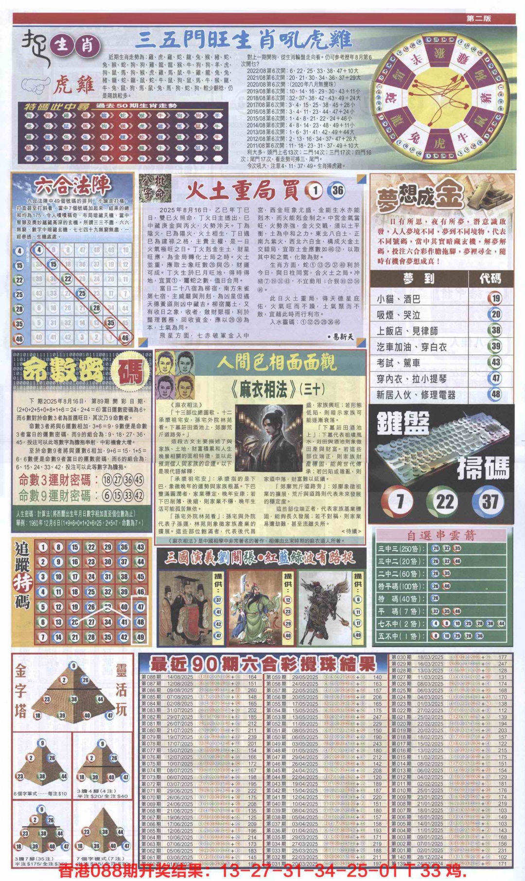 六合彩089期新报跑狗B